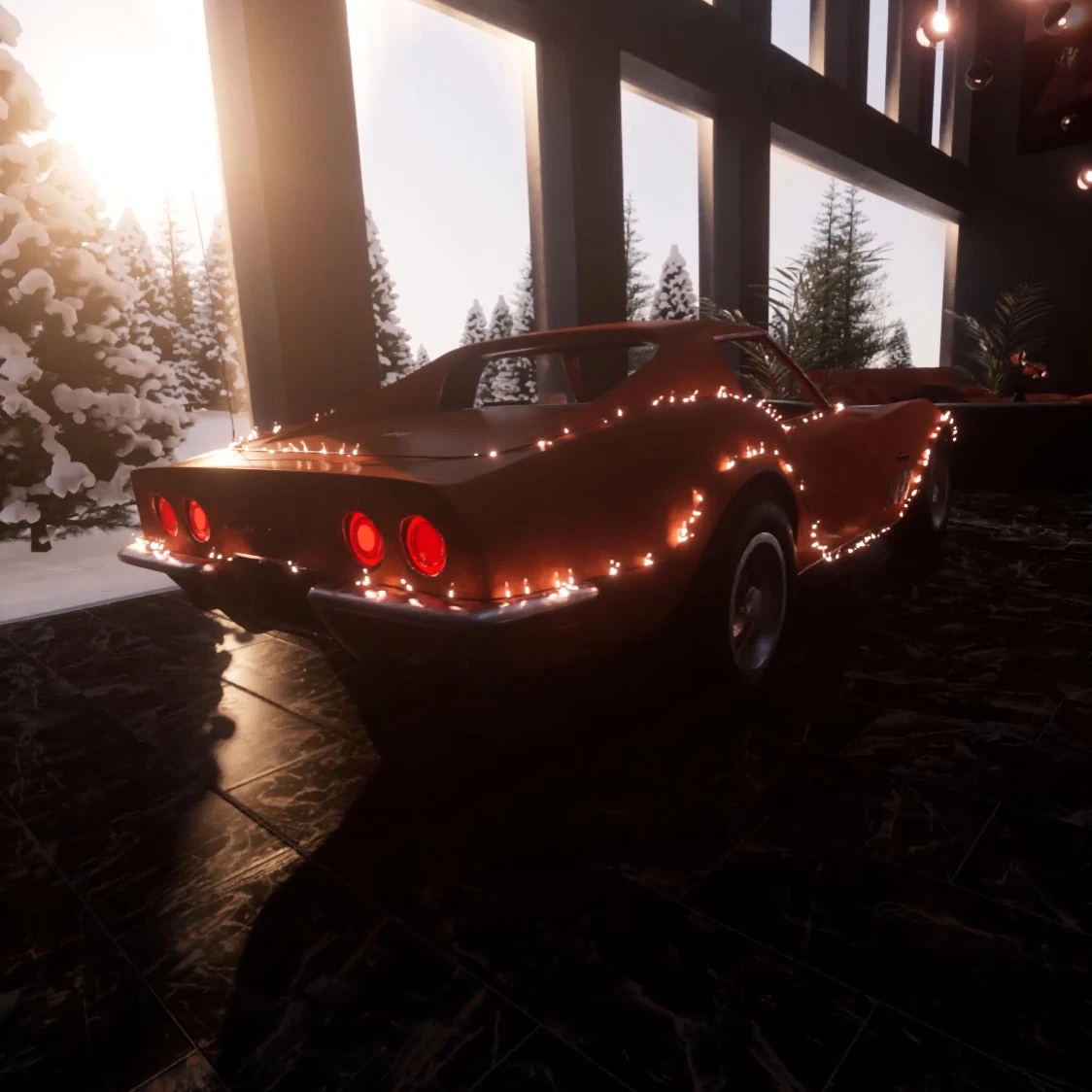 Dodge Challenger Christmas REEL