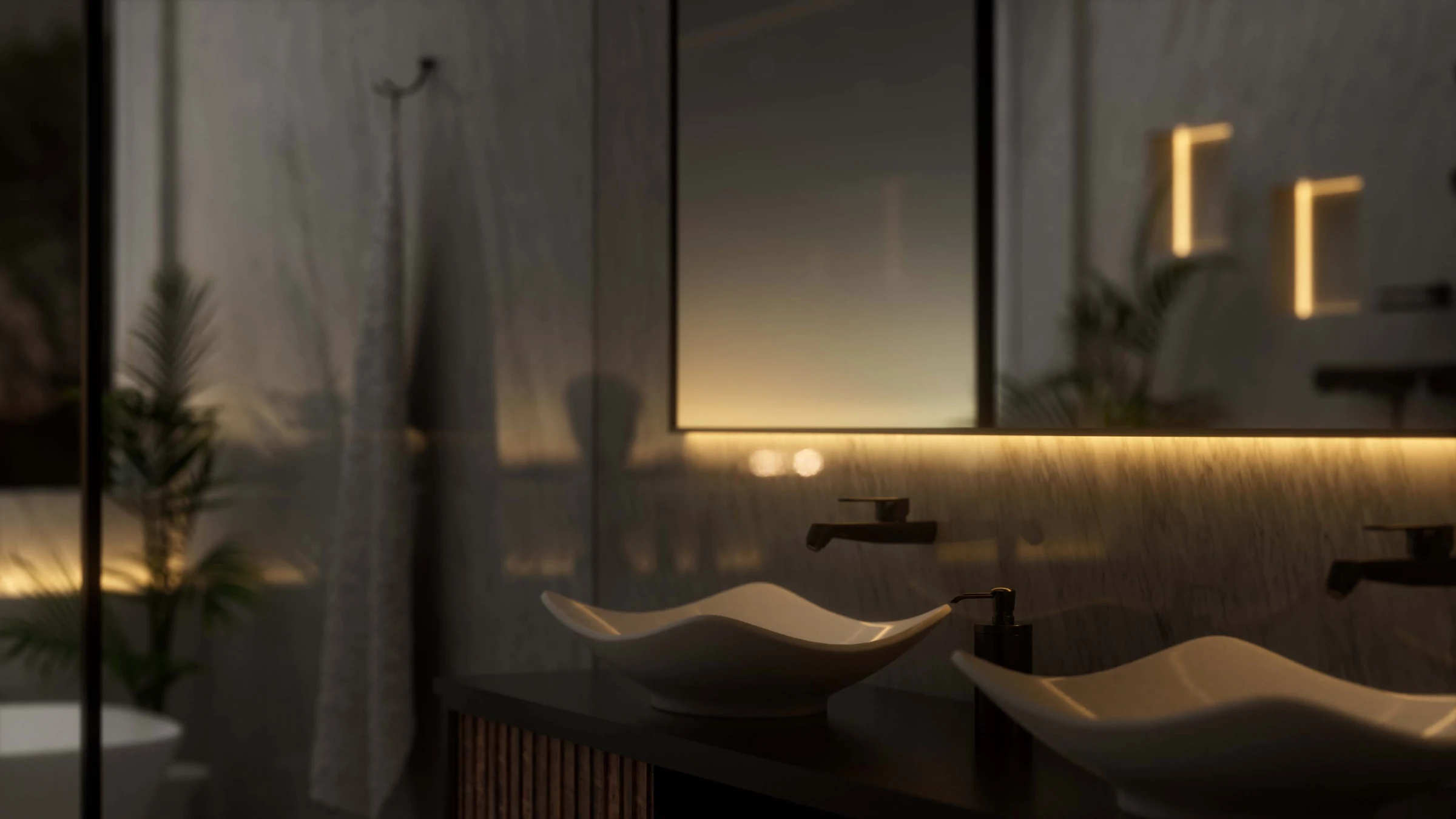 A bath under the stars